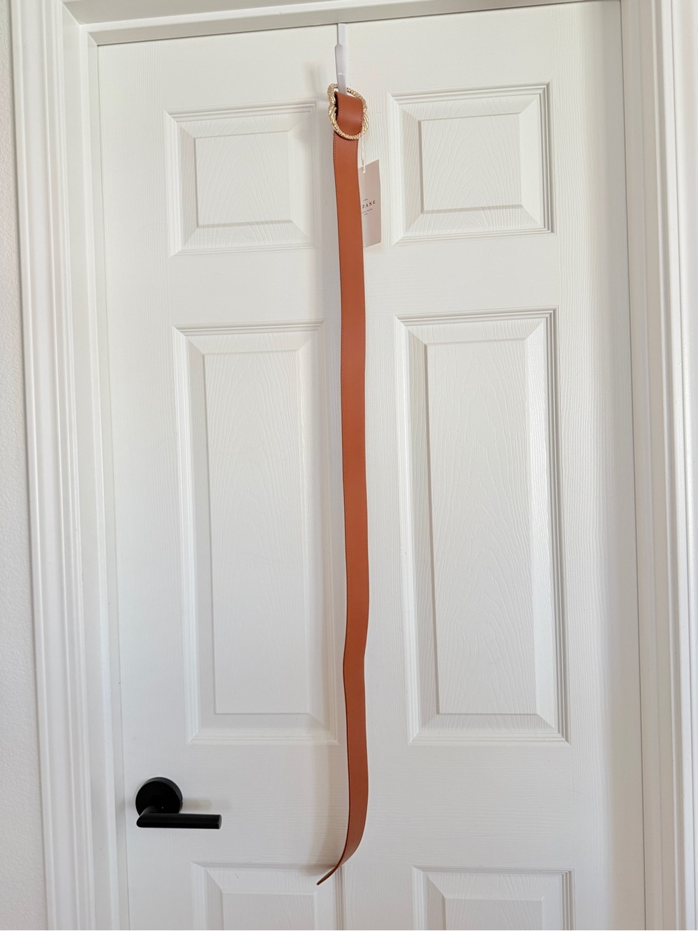 🌟 Sézane Artemis Waist Belt Natural Heritage Caramel Brown Leather 100 - Picture 8 of 13
